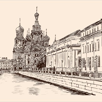 постеры Петербургская сепия