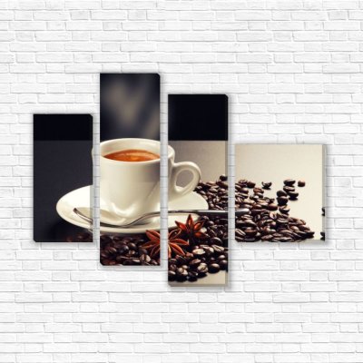 модульные картины Кофе с корицей