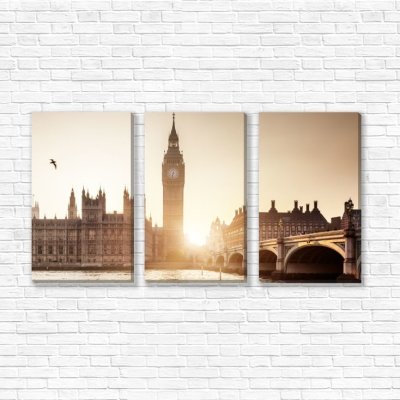 модульные картины Лондон на закате