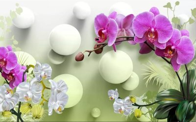 фотообои Фантазийные орхидеи 2